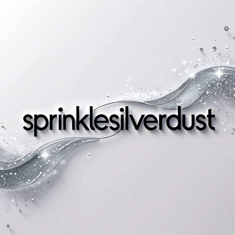 Sprinkle Silver Dust Post